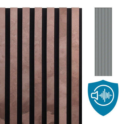 Slate-Lite Akustikpaneel Terra Rosso