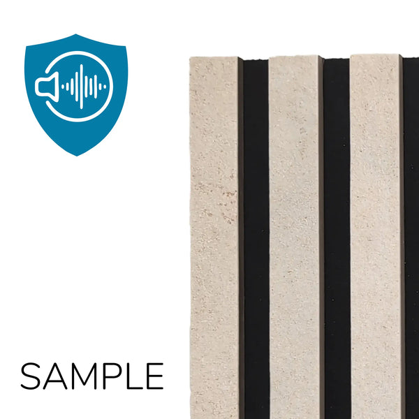 Slate-Lite Akustikpaneel Clear White