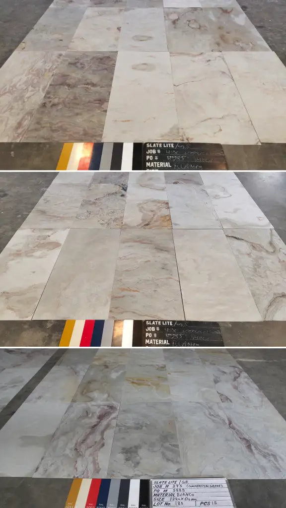 Slate-Lite Blanco 122x61 CG / B-Ware