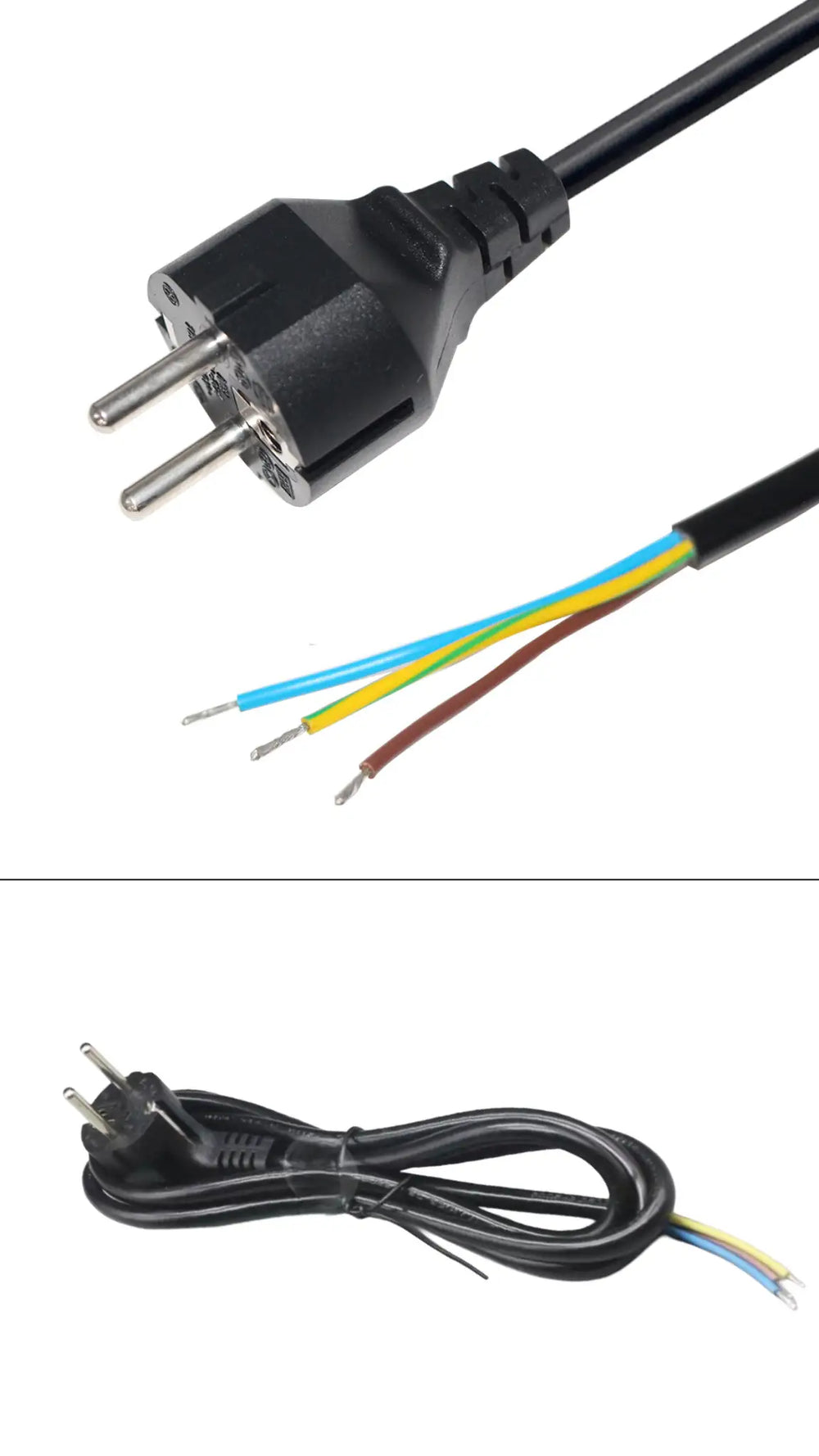Schuko-Stecker mit Erdung