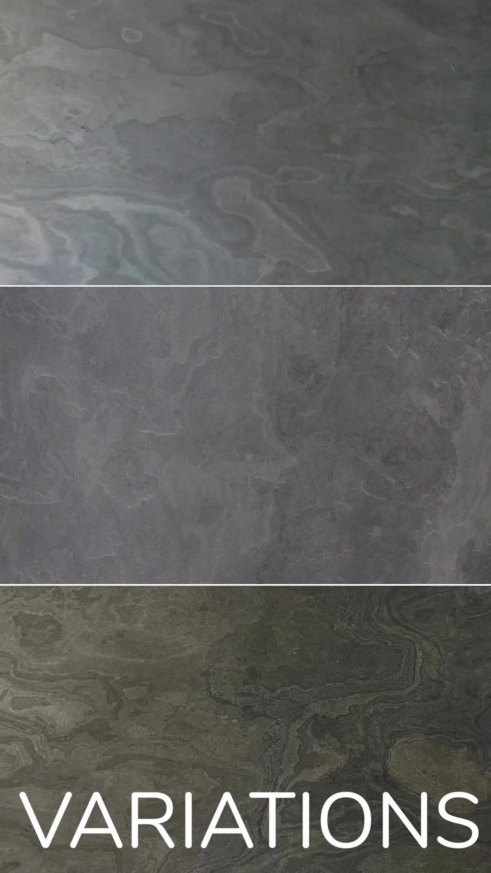Slate-Lite California Grey 110 × 55 cm (mixed batch)