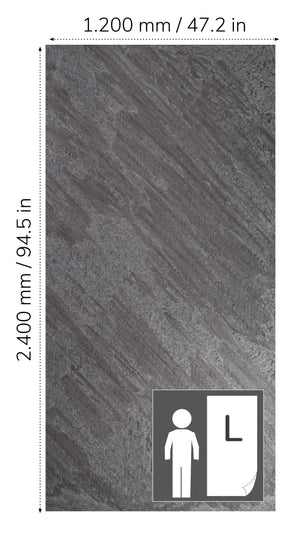 Translucent D.Black Bookmatching
