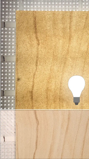 Translucent Teakwood  Bookmatching