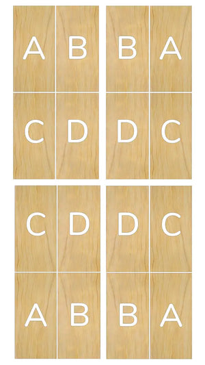 Translucent Teakwood  Bookmatching