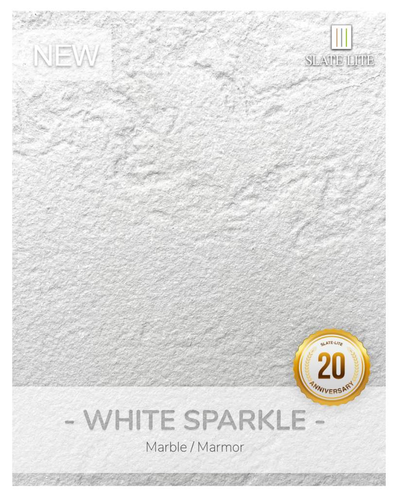 Slate-Lite White Sparkle