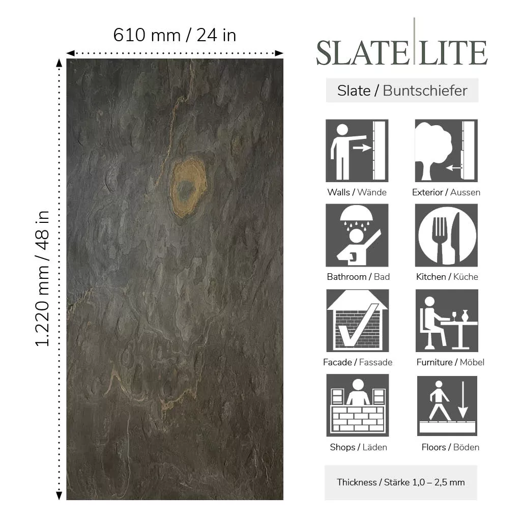 Slate-Lite California Gold 122x61