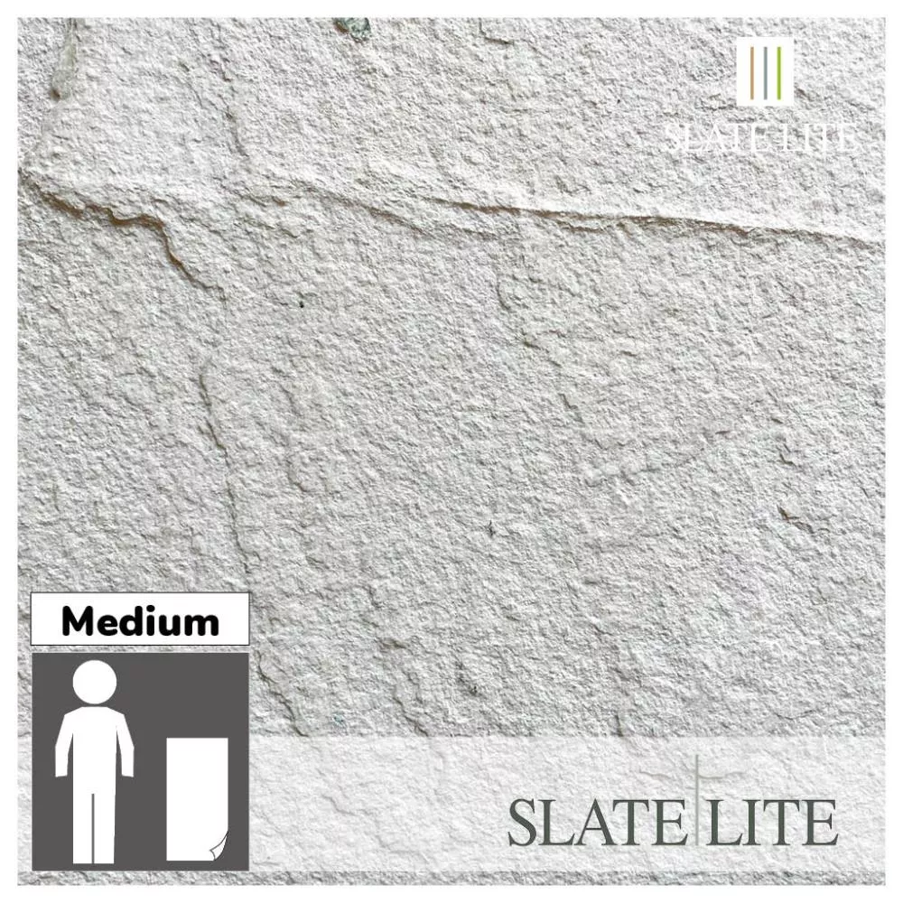 Italian White 85x45 Slate-Lite