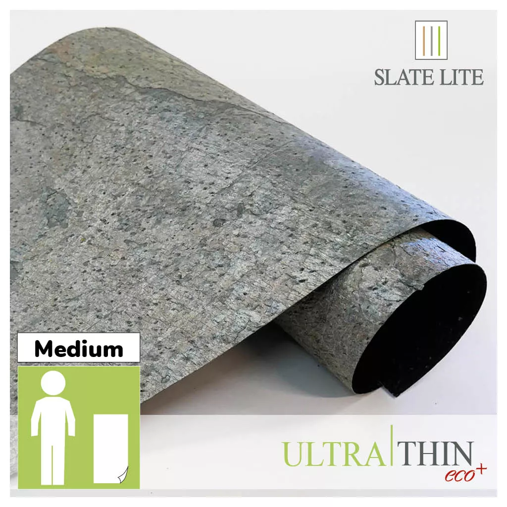 Verde UltraThin stone eco+ Natural Gris Slate-Lite |